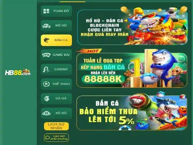 trải nghiệm slot HB88