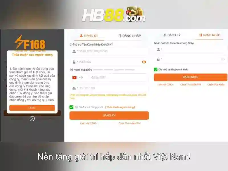Trải nghiệm Slot Vàng HB88