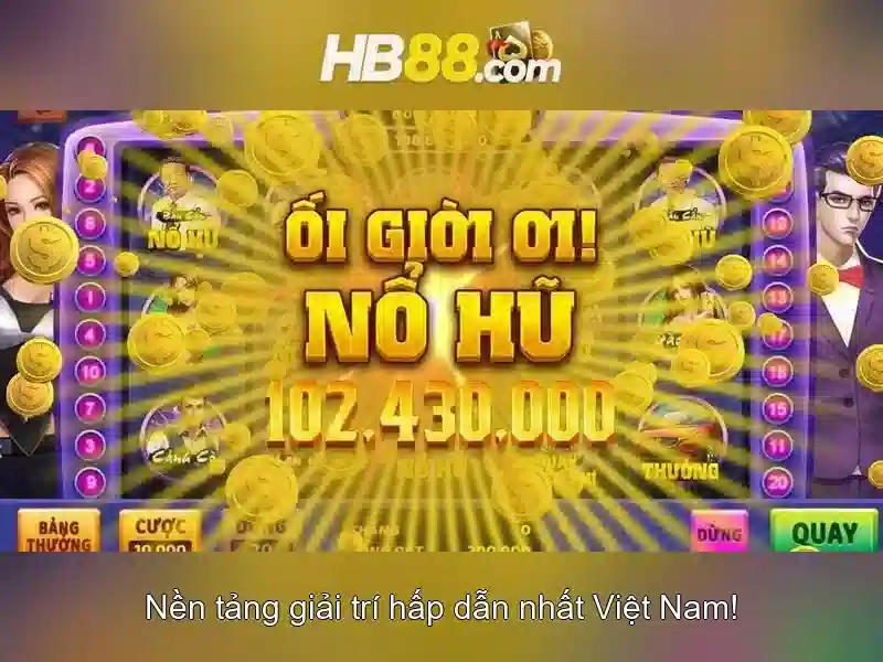 trải nghiệm slot HB88