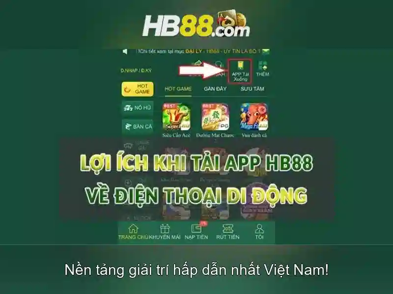 trả thưởng slot HB88