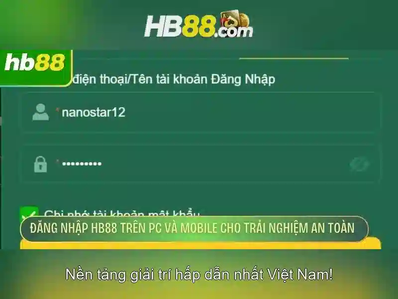 Trải Nghiệm Slot HB88